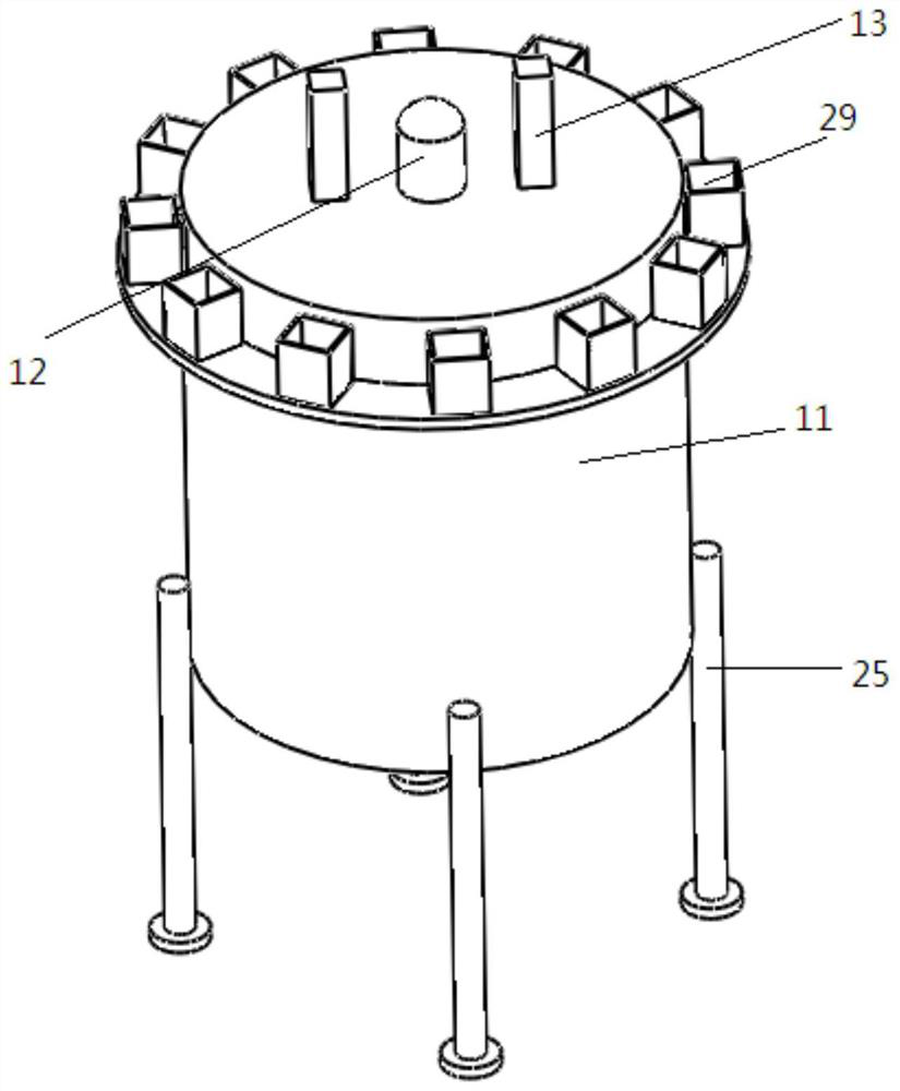 Preparation process and device of two-component sealant