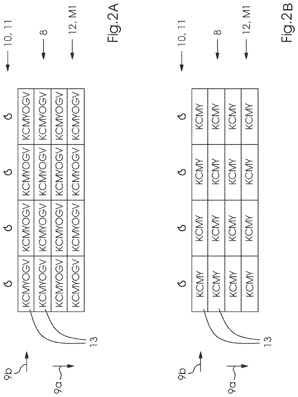 Method for alternately operating an inkjet printing machine