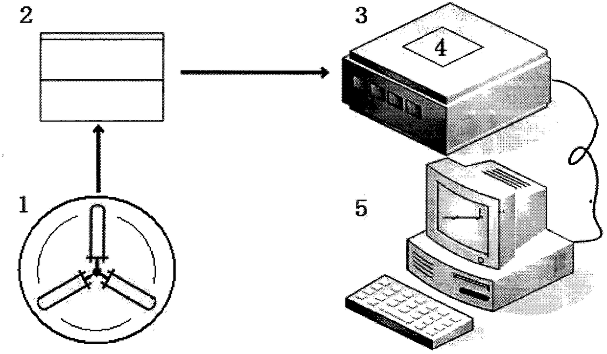 A specially sharpened device for early cancer diagnosis and treatment effect inspection