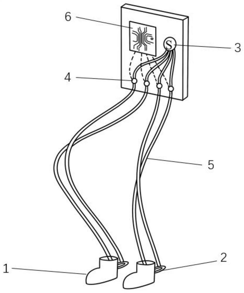 Dynamically adjustable flexible arch-ankle system and control method thereof