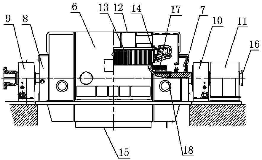 Turbo generator set device providing steam in different qualities