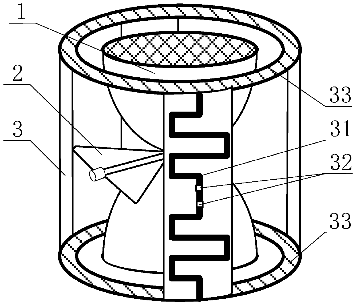 Ultra-wideband dipole antenna