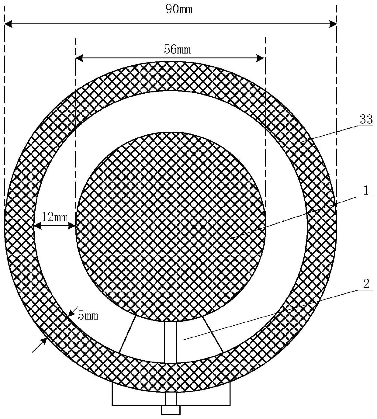 Ultra-wideband dipole antenna