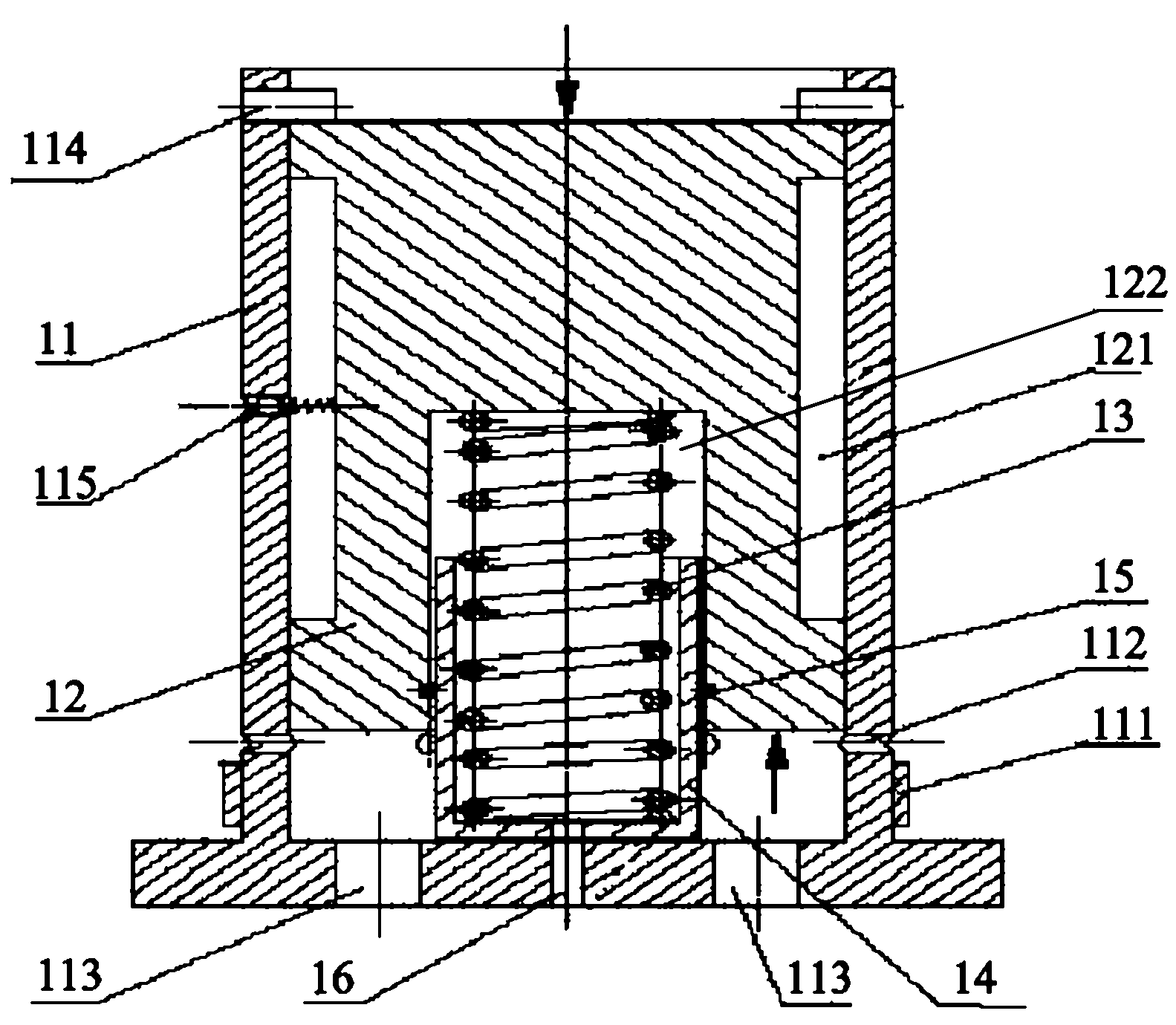 Automatic condensed water drainage device of charge air cooler