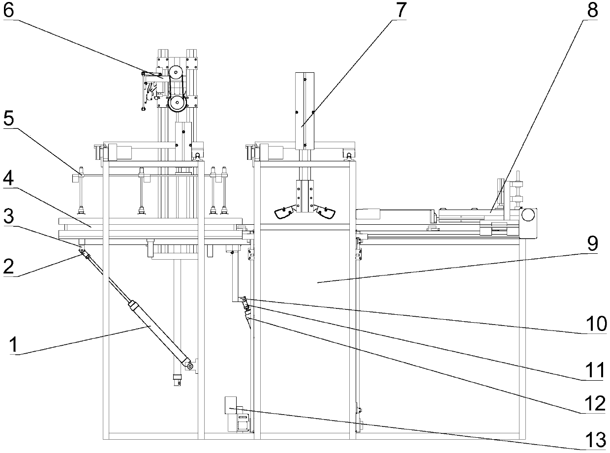 A fully automatic garment express bag packaging machine