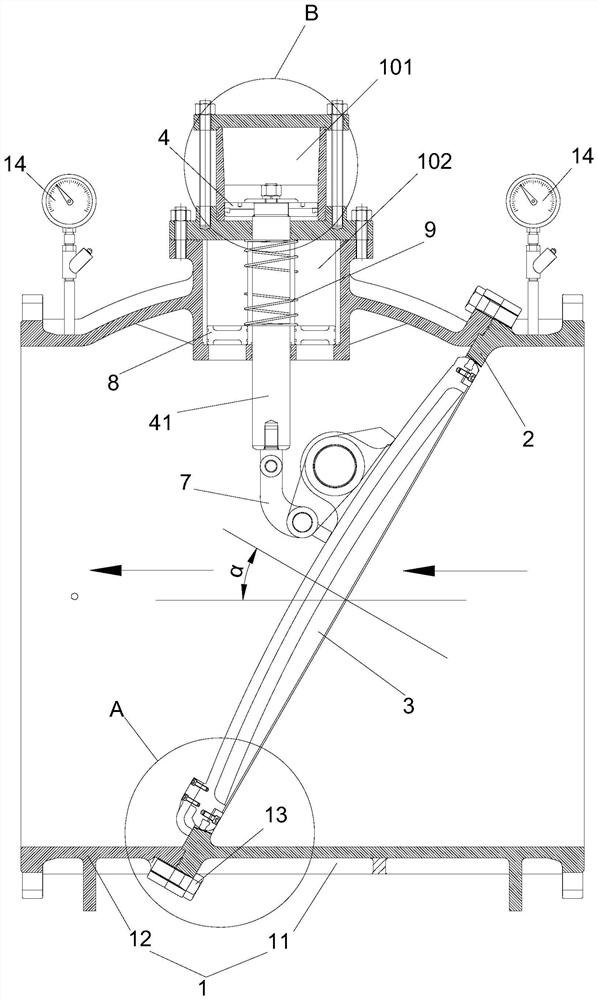 Self-control check valve