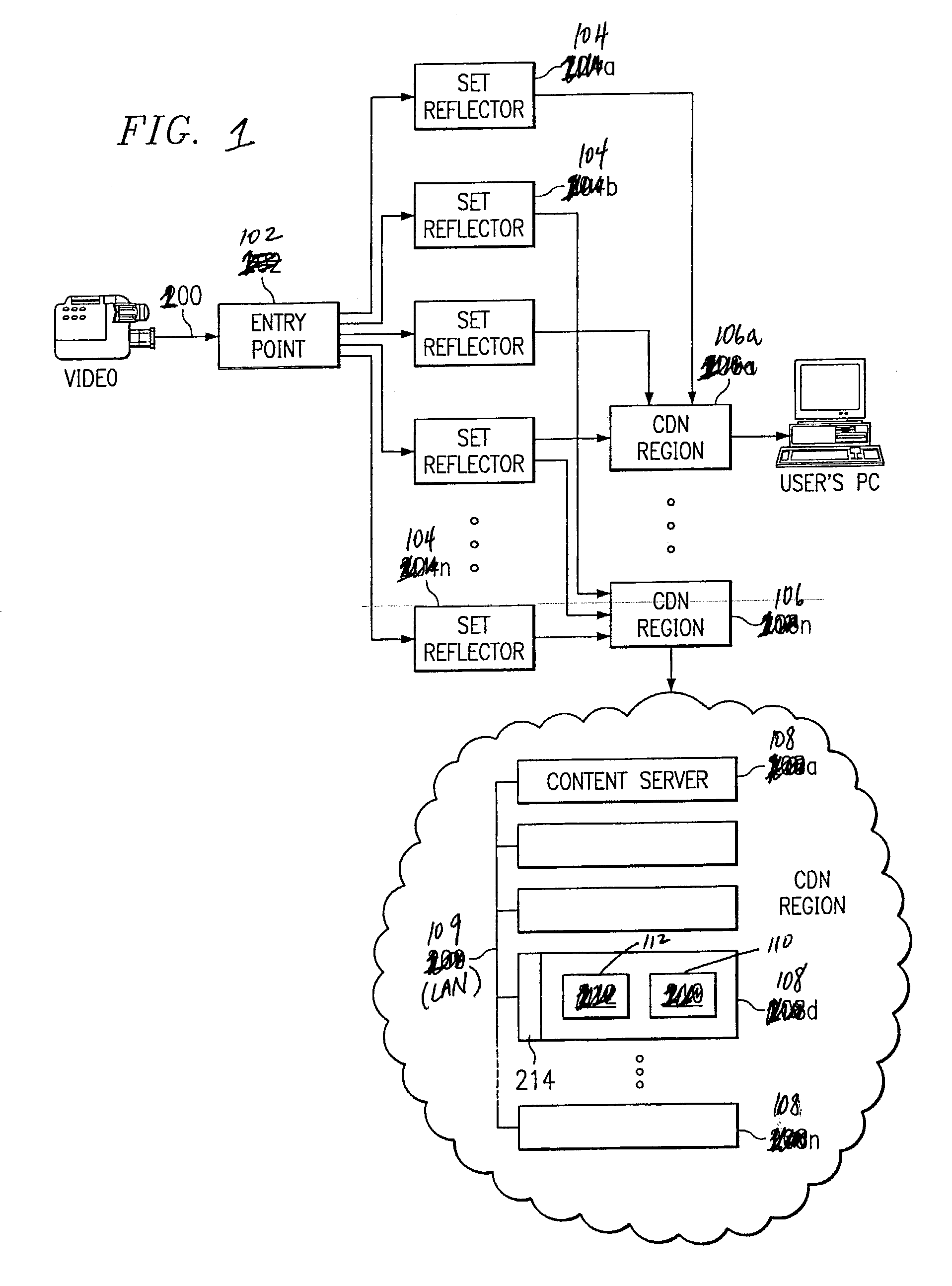 Method and system for enhancing live stream delivery quality using prebursting