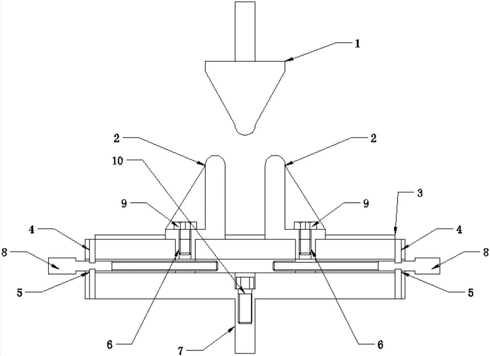 Adjustable multi-adaptive three-point bending test device