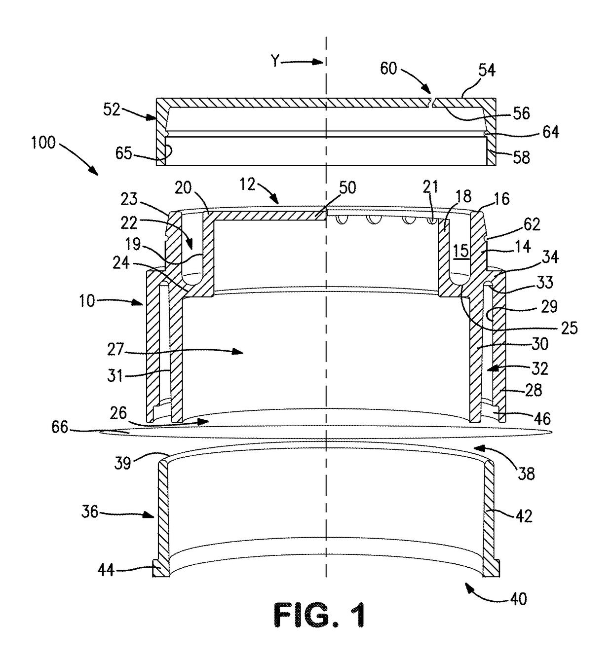 Sample cup and method for mounting a thin film of material across a sample cup