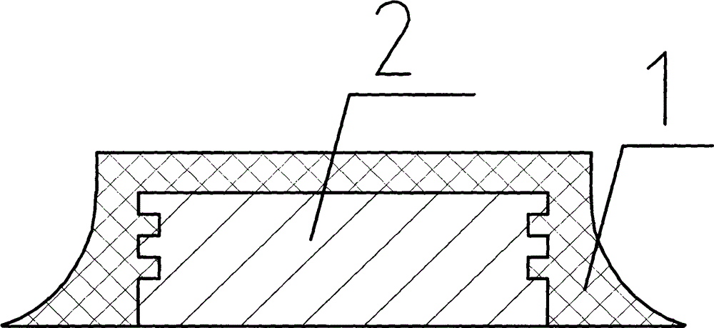 Horn-shaped sealing ring