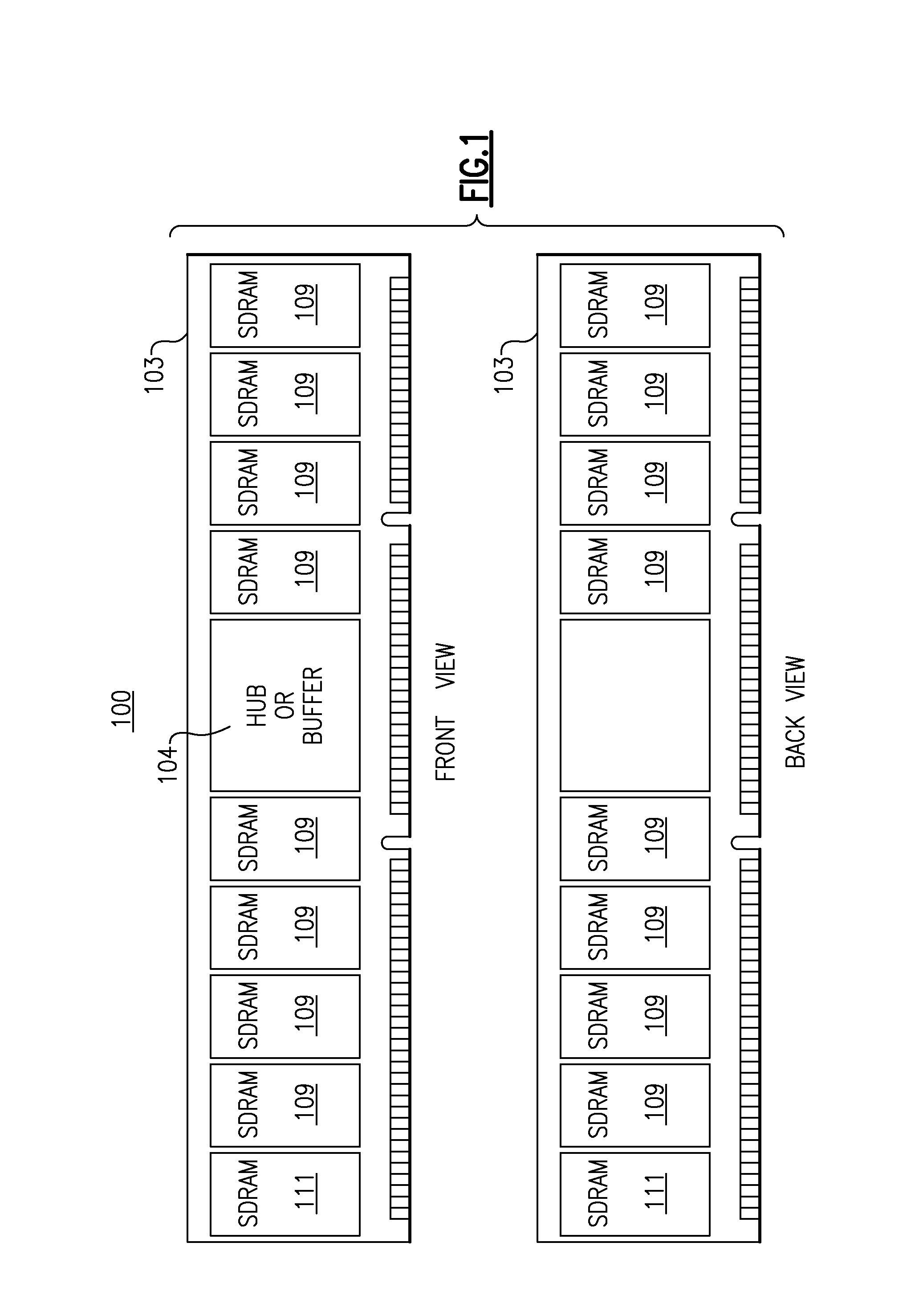 Power Management of a Spare DRAM on a Buffered DIMM by Issuing a Power On/Off Command to the DRAM Device