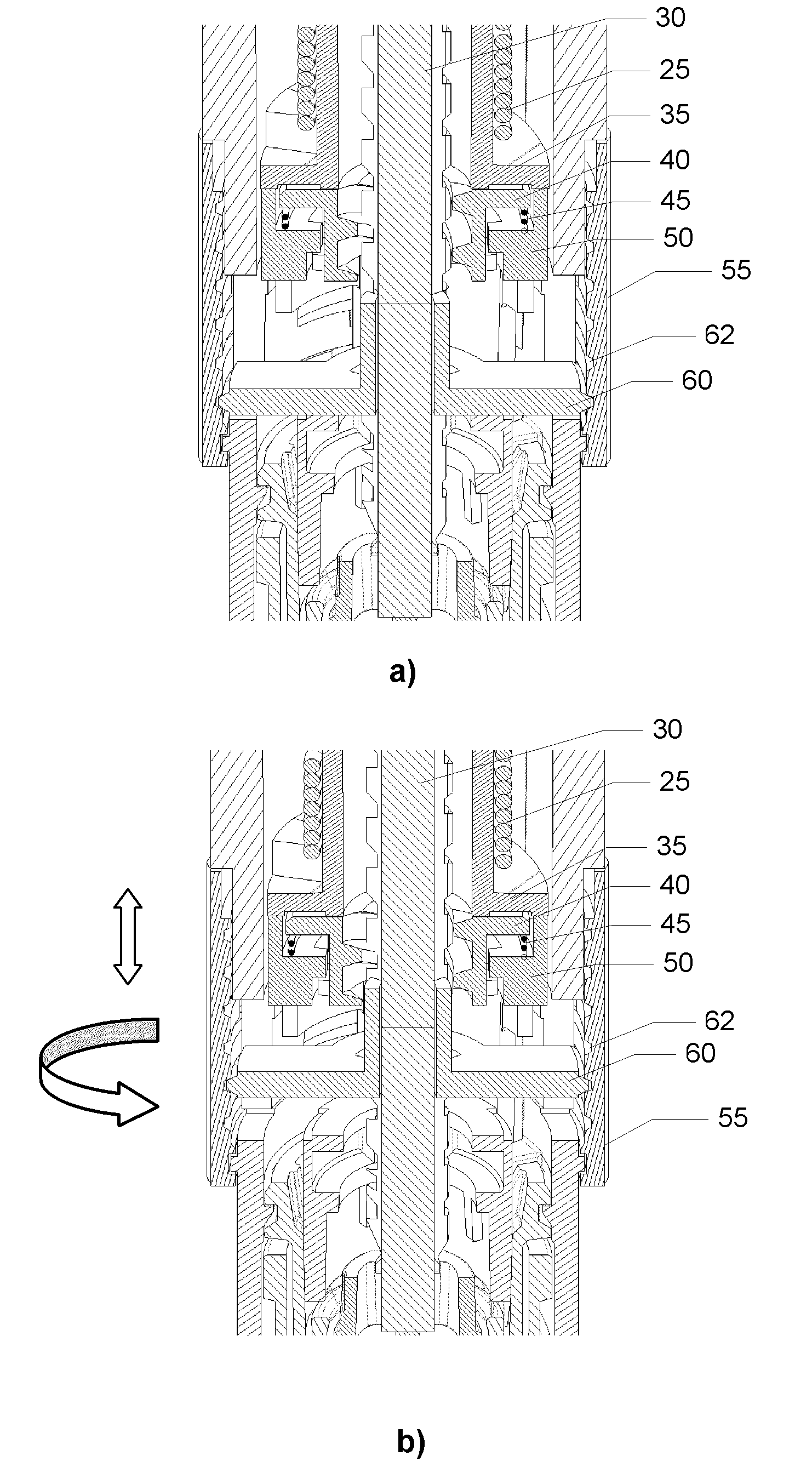 Device for injecting adjustable doses of liquid drug