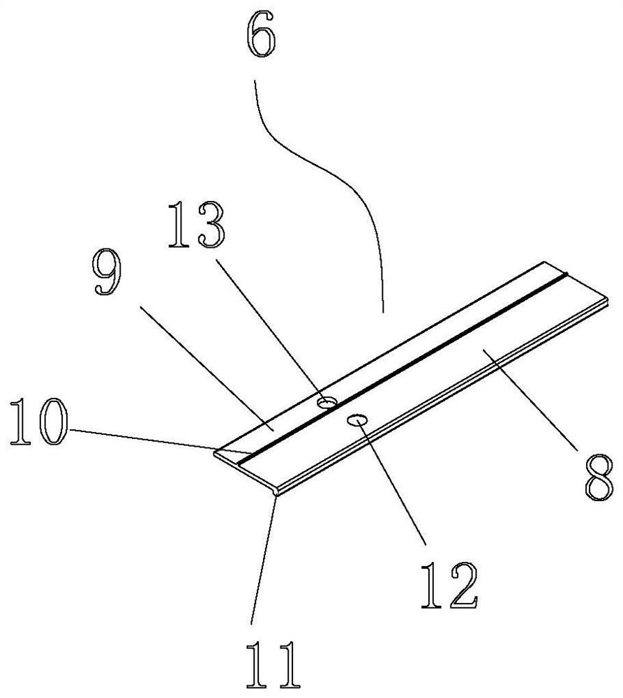 A fast-installed wall decoration panel installation structure and installation method that can be disassembled in one piece