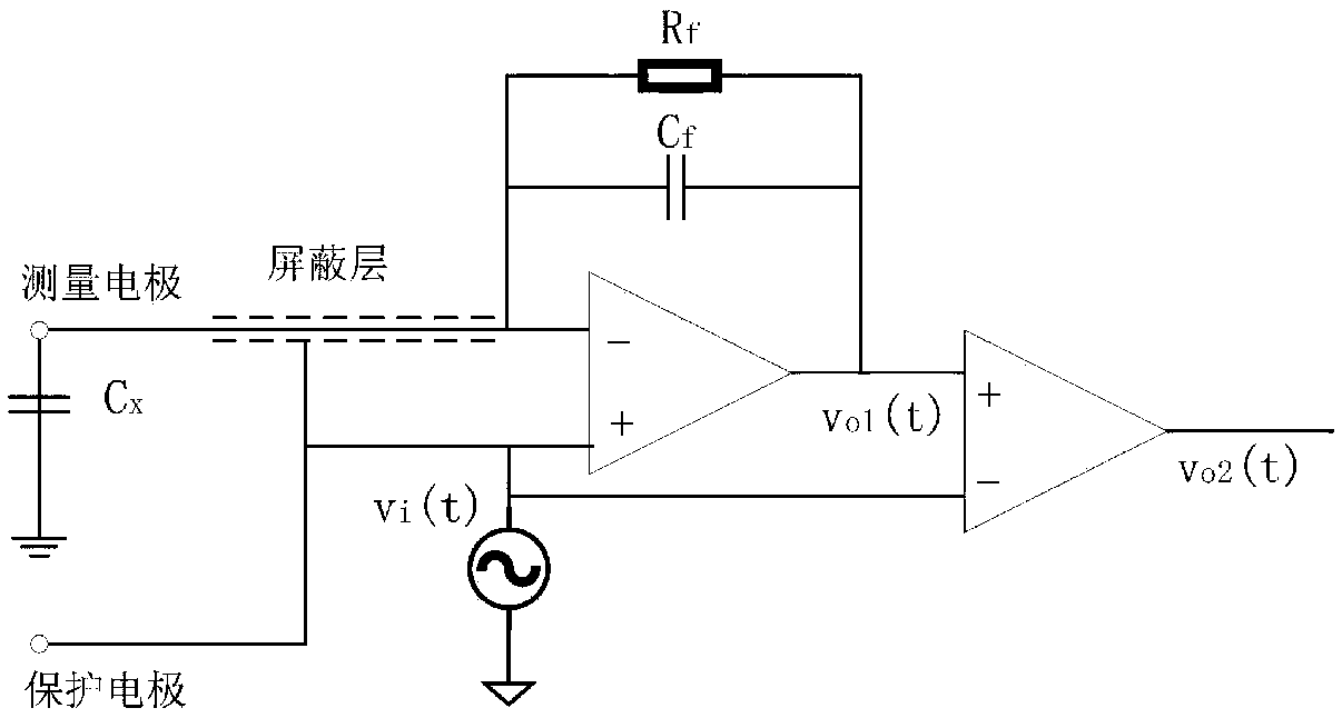 Moisture content measuring device based on plug-in capacitive sensor