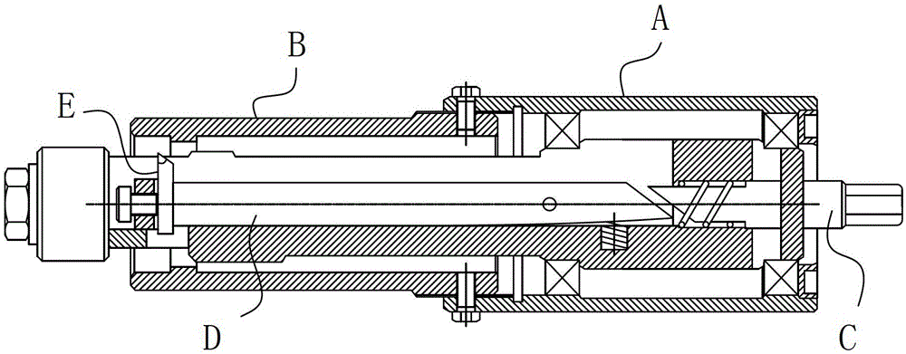 A kind of auxiliary pipe cutting machine