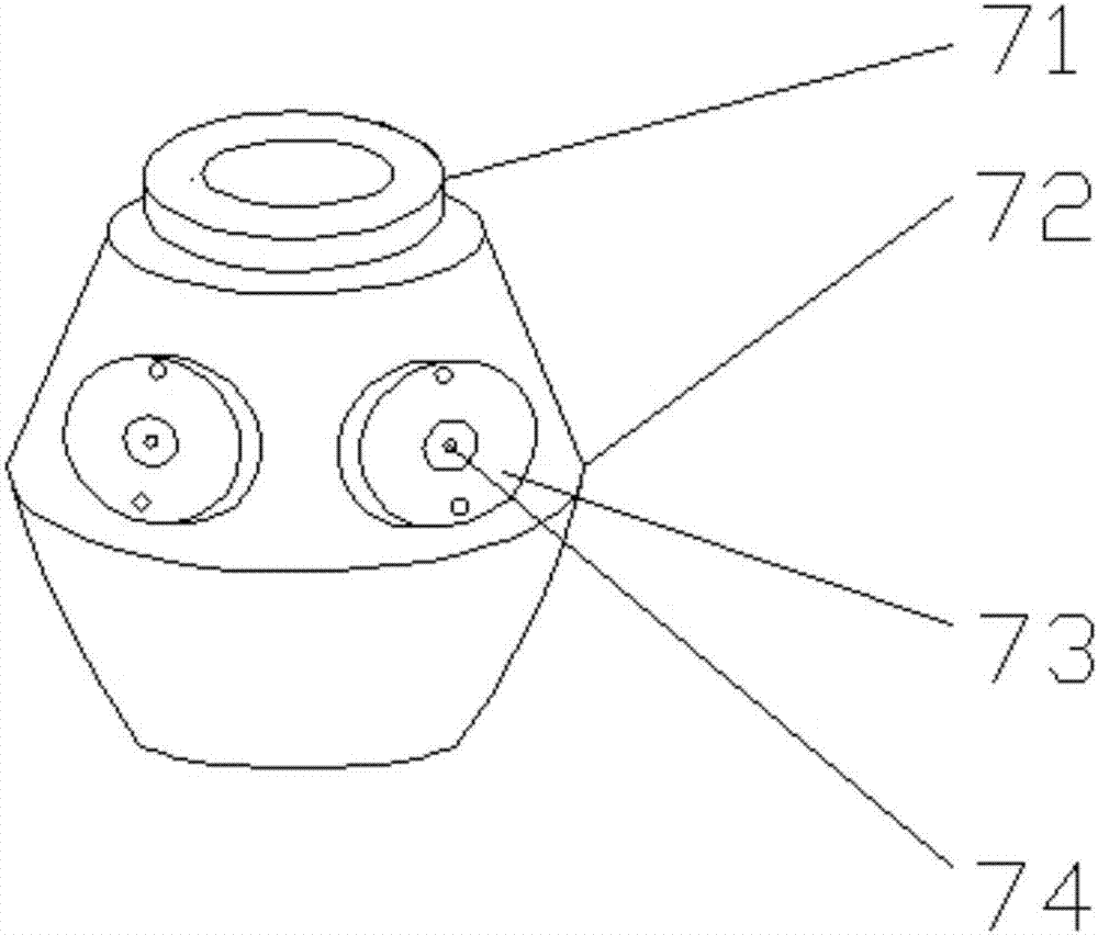 Community road garbage cleaning device