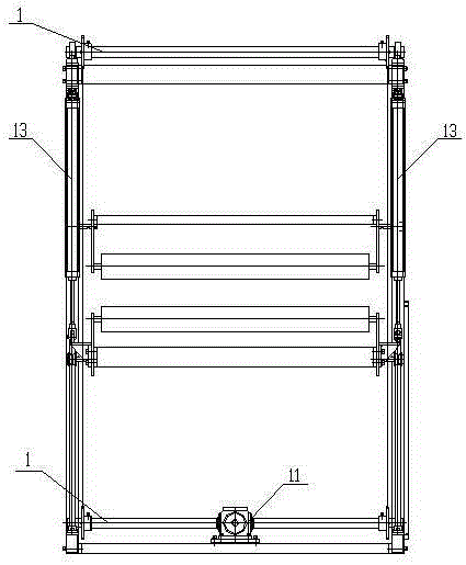 Constant-tension sheet storage device