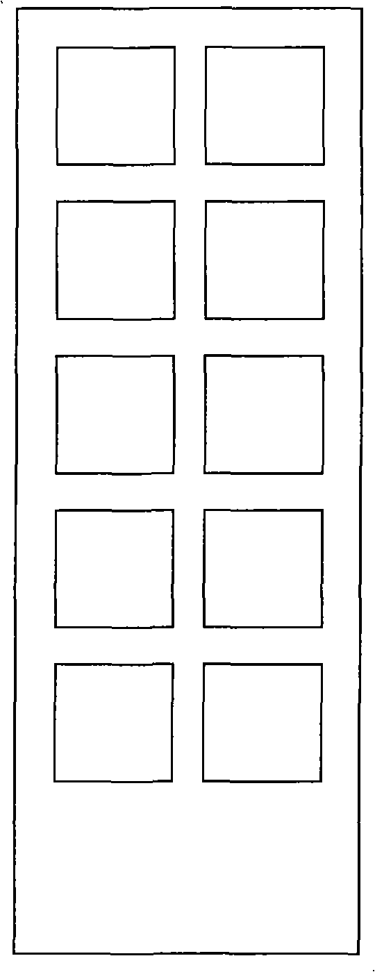 Preparation and application method for gene chip for detecting drug resistance of A type influenza virus epidemic virus strain