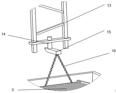 A kind of manual papermaking device and manual papermaking method