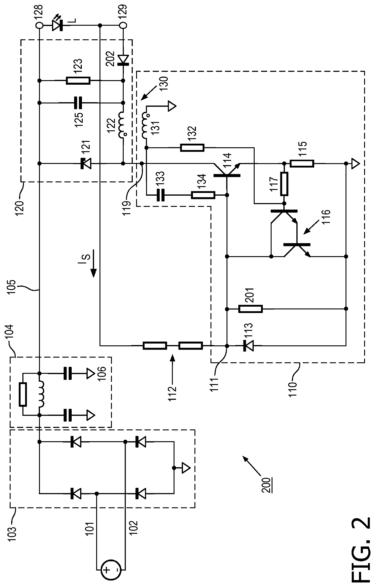 Driver with open output protection