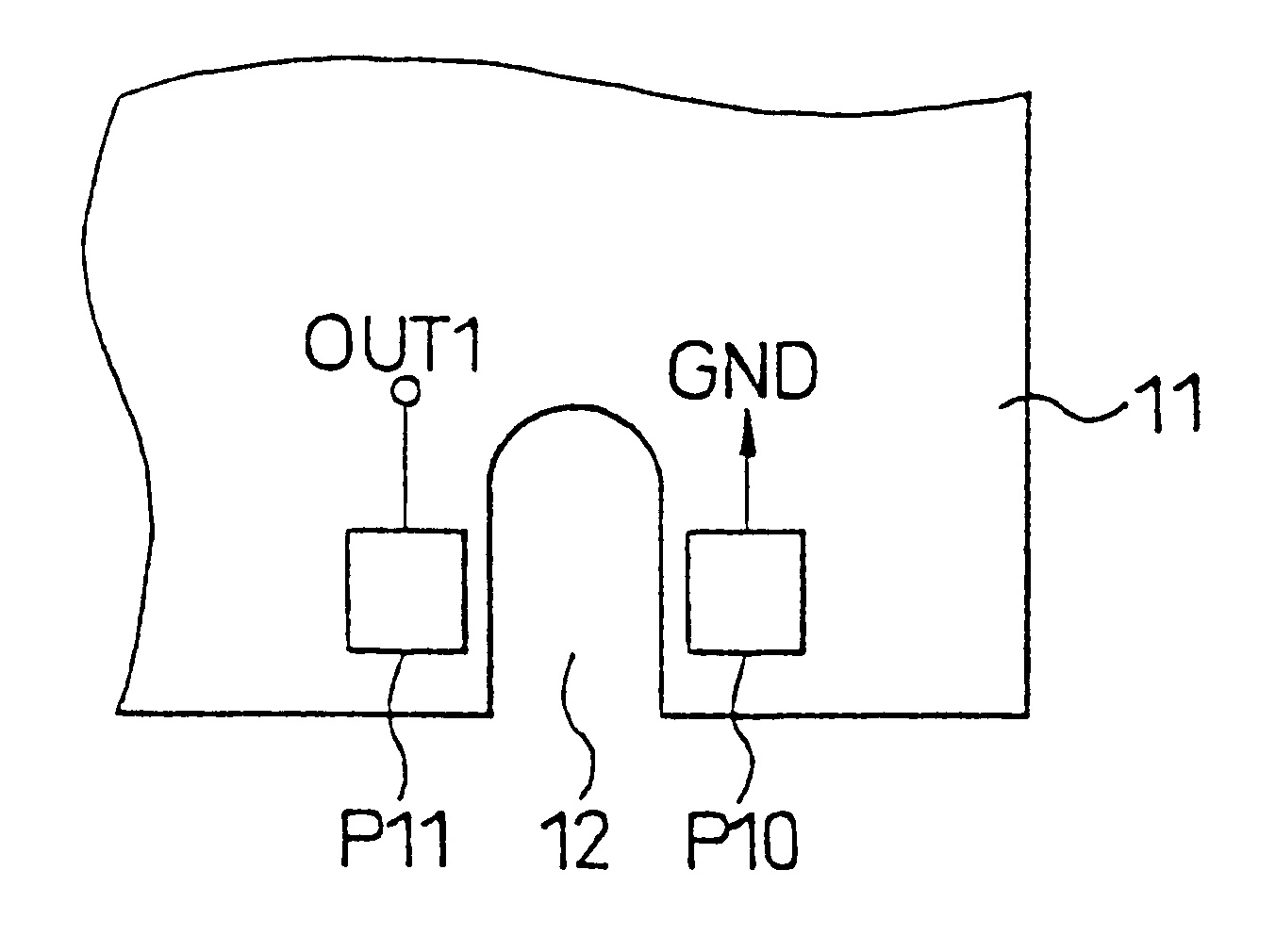 Water immersion detecting circuit