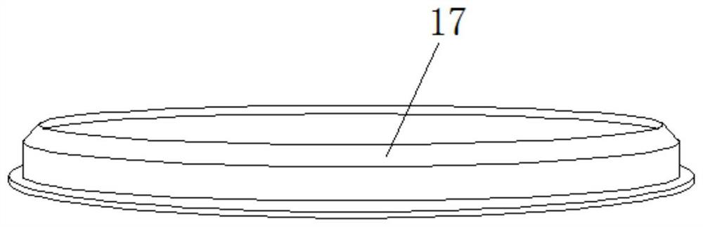 Stirring and mixing device for cosmetic production