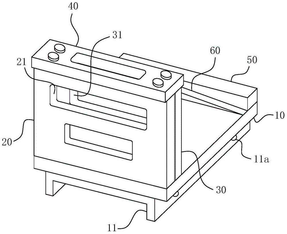 A three-point bending support device based on the dynamic fracture toughness of test materials