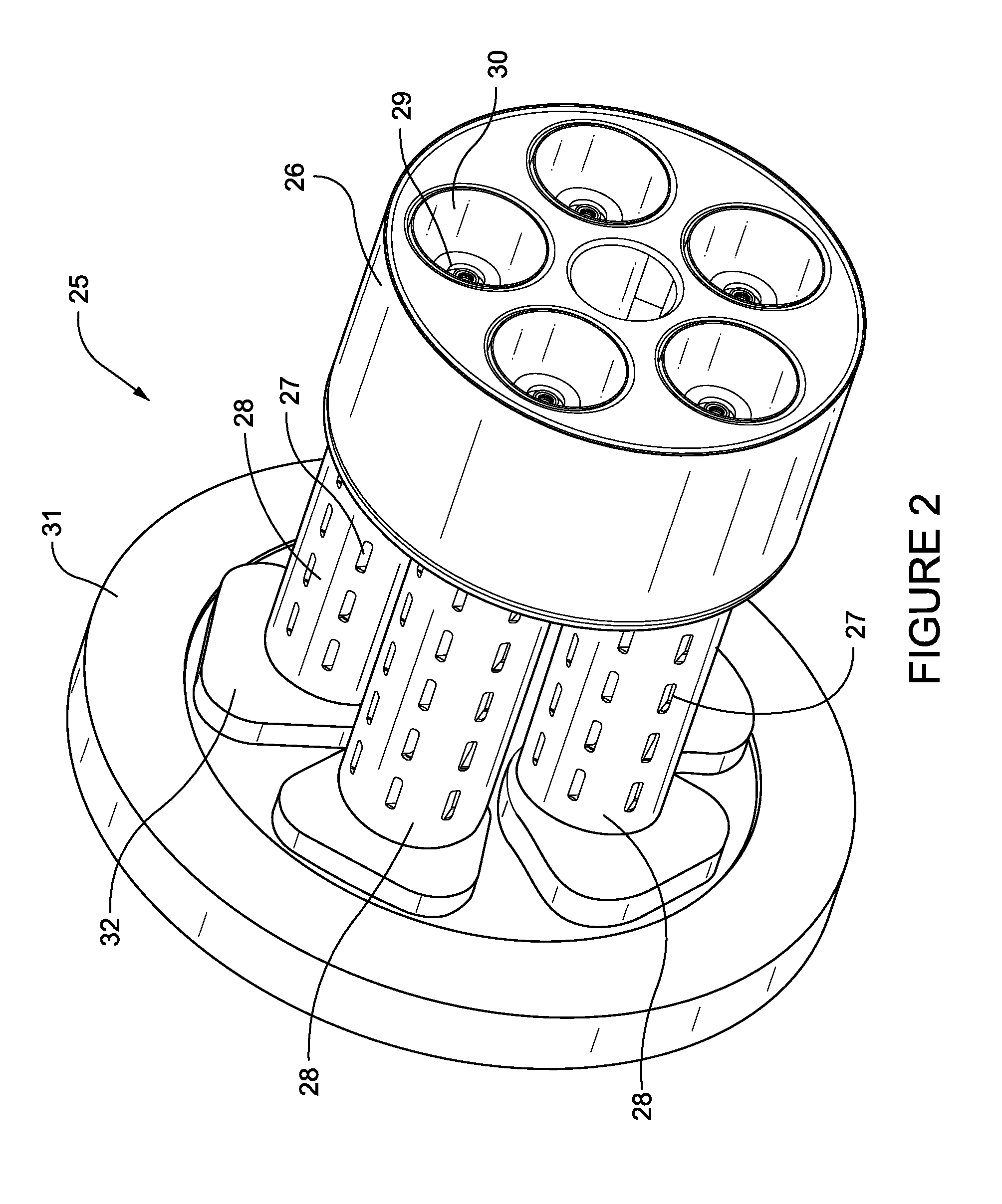 Pocketed air and fuel mixing tube