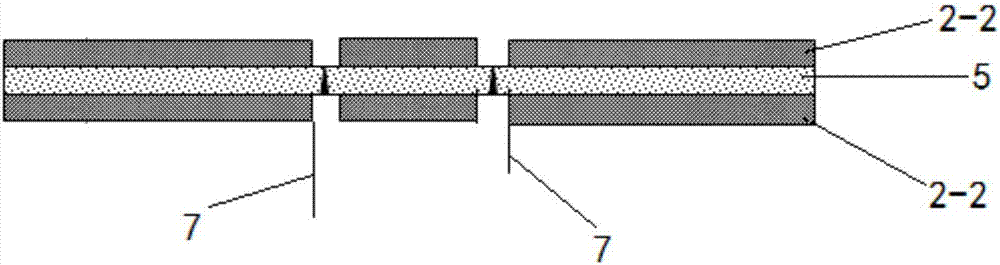 Processing method for UV laser incision butt-joint uncovering