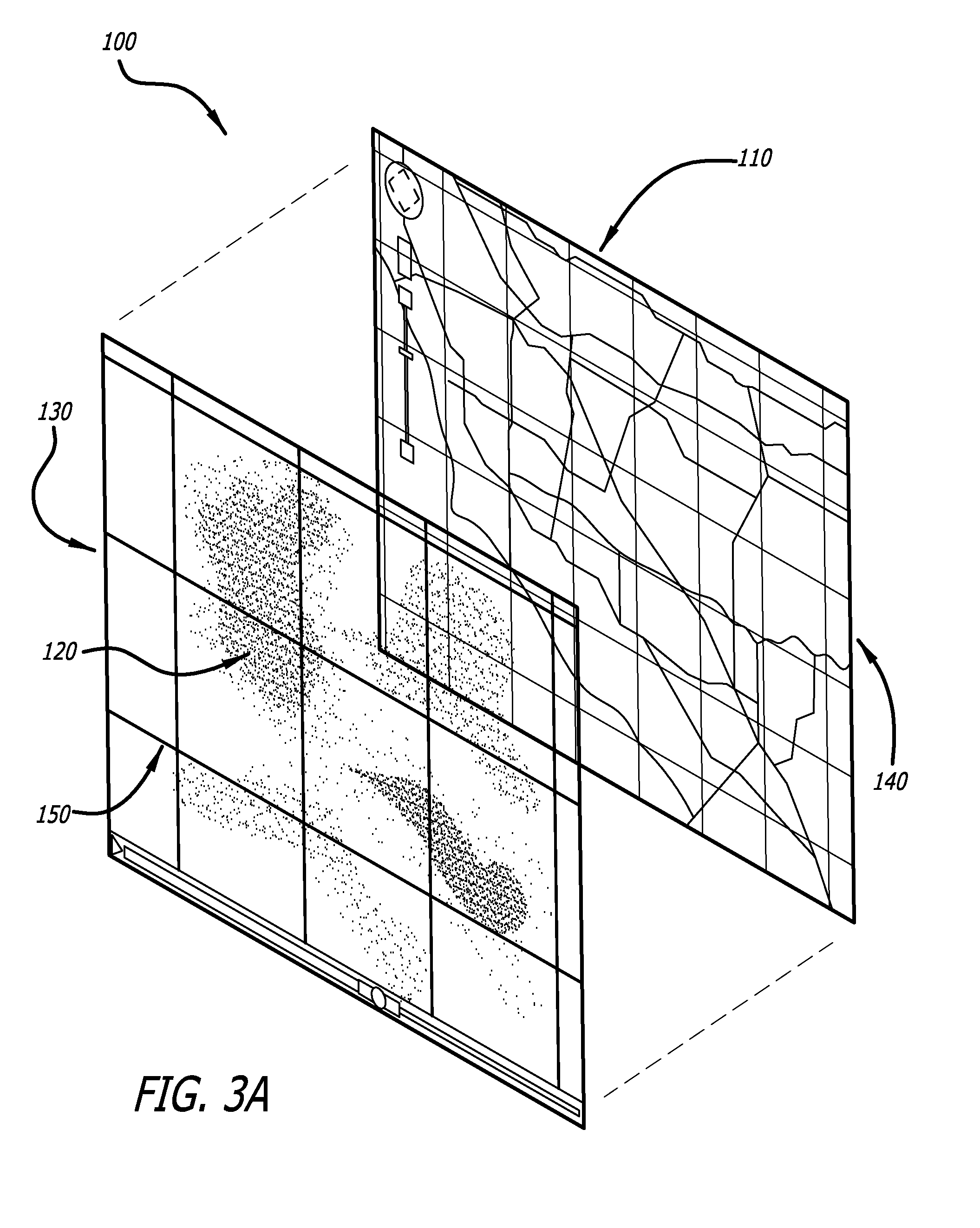 Data overlay for animated map weather display and method of rapidly loading animated raster data