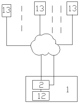 Remote real-time control method for site mixed and loaded explosive truck and device thereof