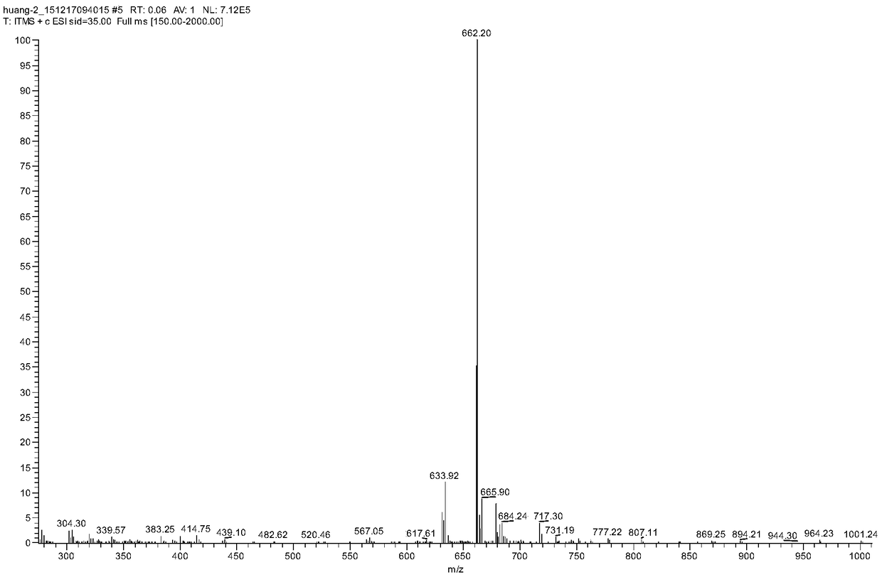 A kind of β-(2,3-dihydro-naphthalene[1,2,e]-m-oxazine) tetraphenyl porphyrin compound and its preparation method and application