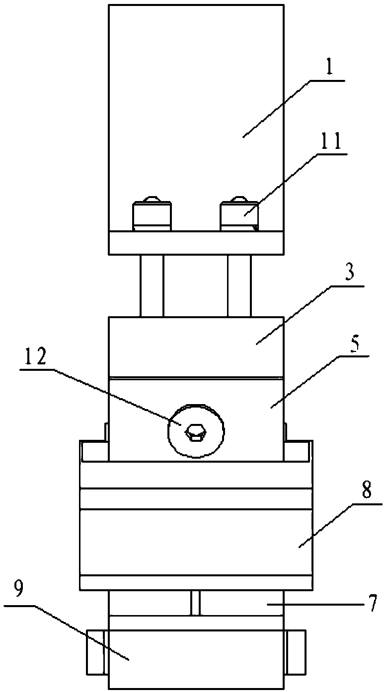 Elastic supporting and vibration isolating device of ship pipeline system