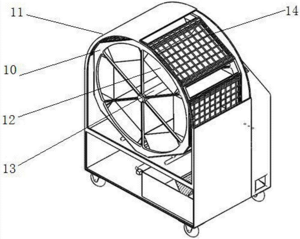 Cleaning machine of experimental animal feeding box