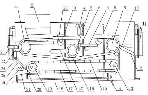 System capable of achieving extending and adjusting of belt body