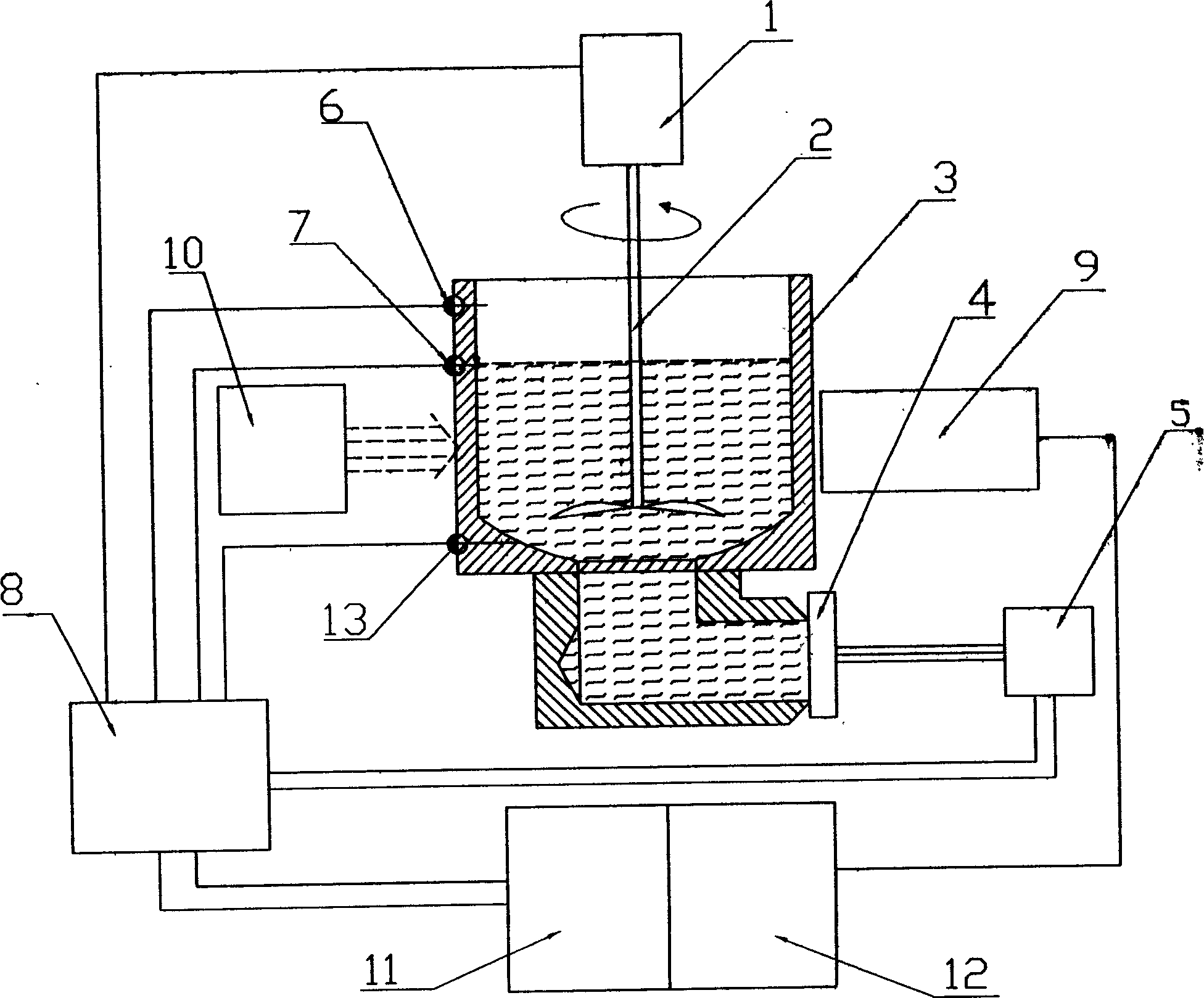 Apparatus for continuous and automatic measurement of radial flow sediment content