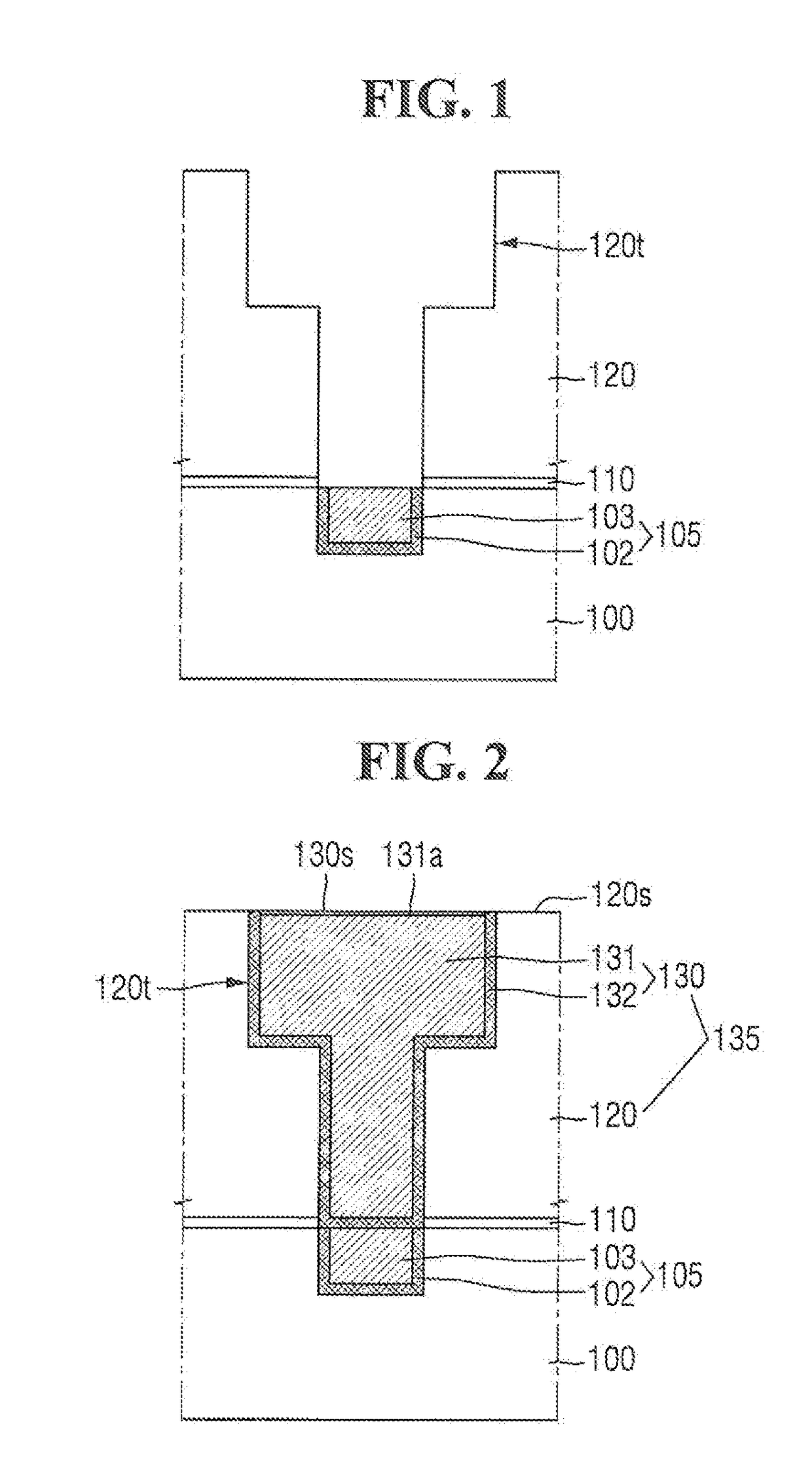 Methods for Fabricating Semiconductor Devices Including Surface Treatment Processes