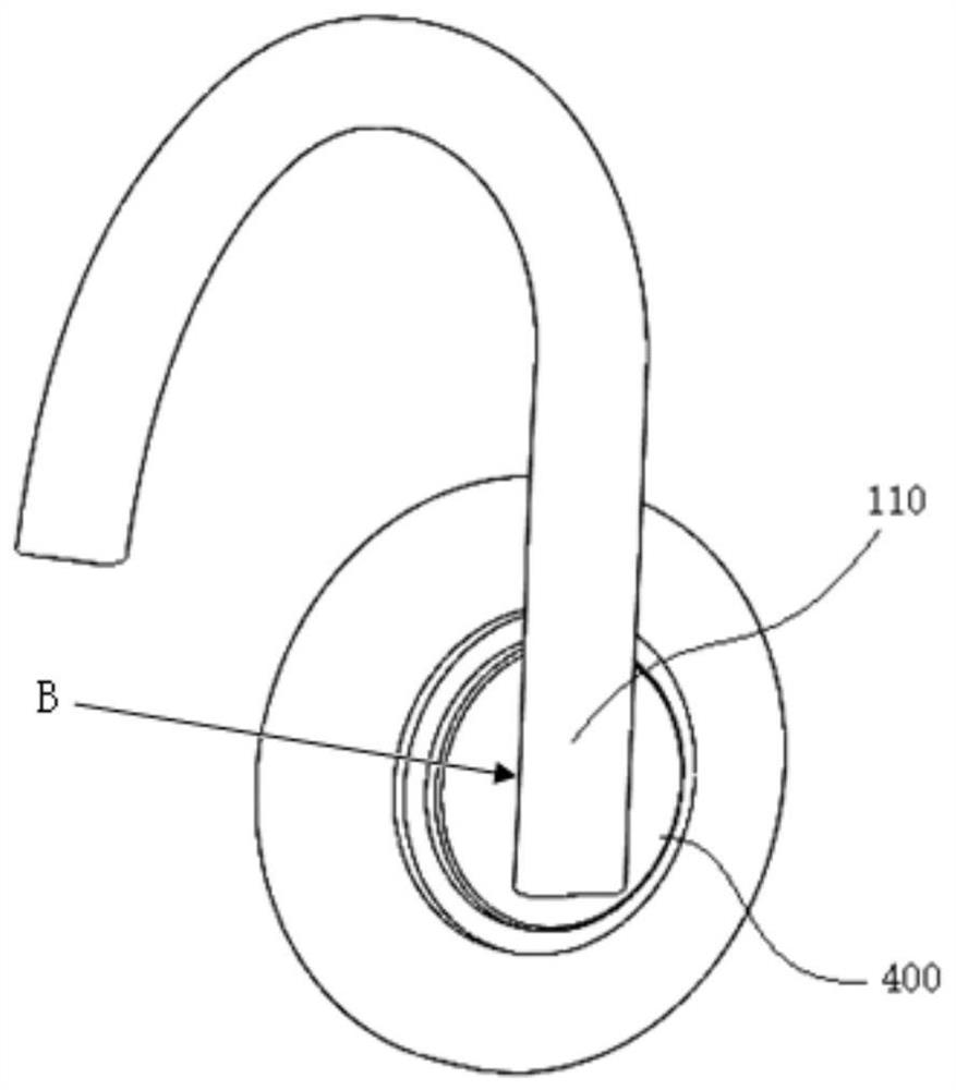 Liquid cooling heat dissipation device of headset and headset with high heat dissipation