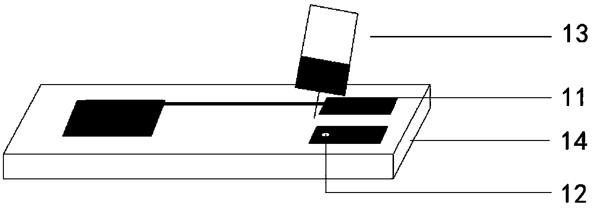 Through hole filling method during making of oxygen sensor