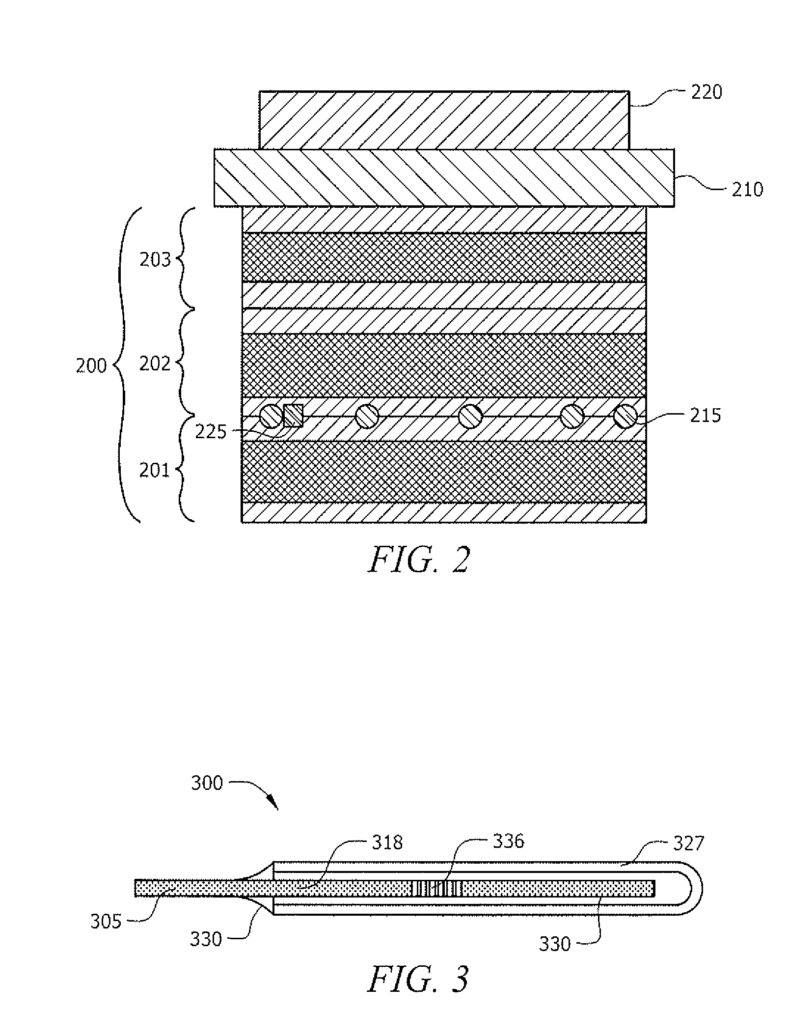 Flexible heater comprising a temperature sensor at least partially embedded within