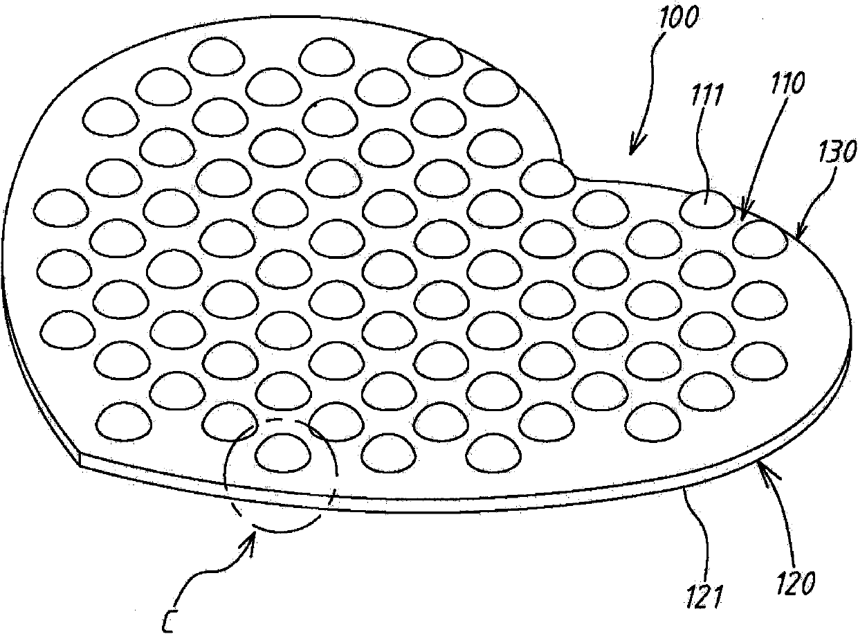 Viscous heat insulating pad and manufacturing method thereof