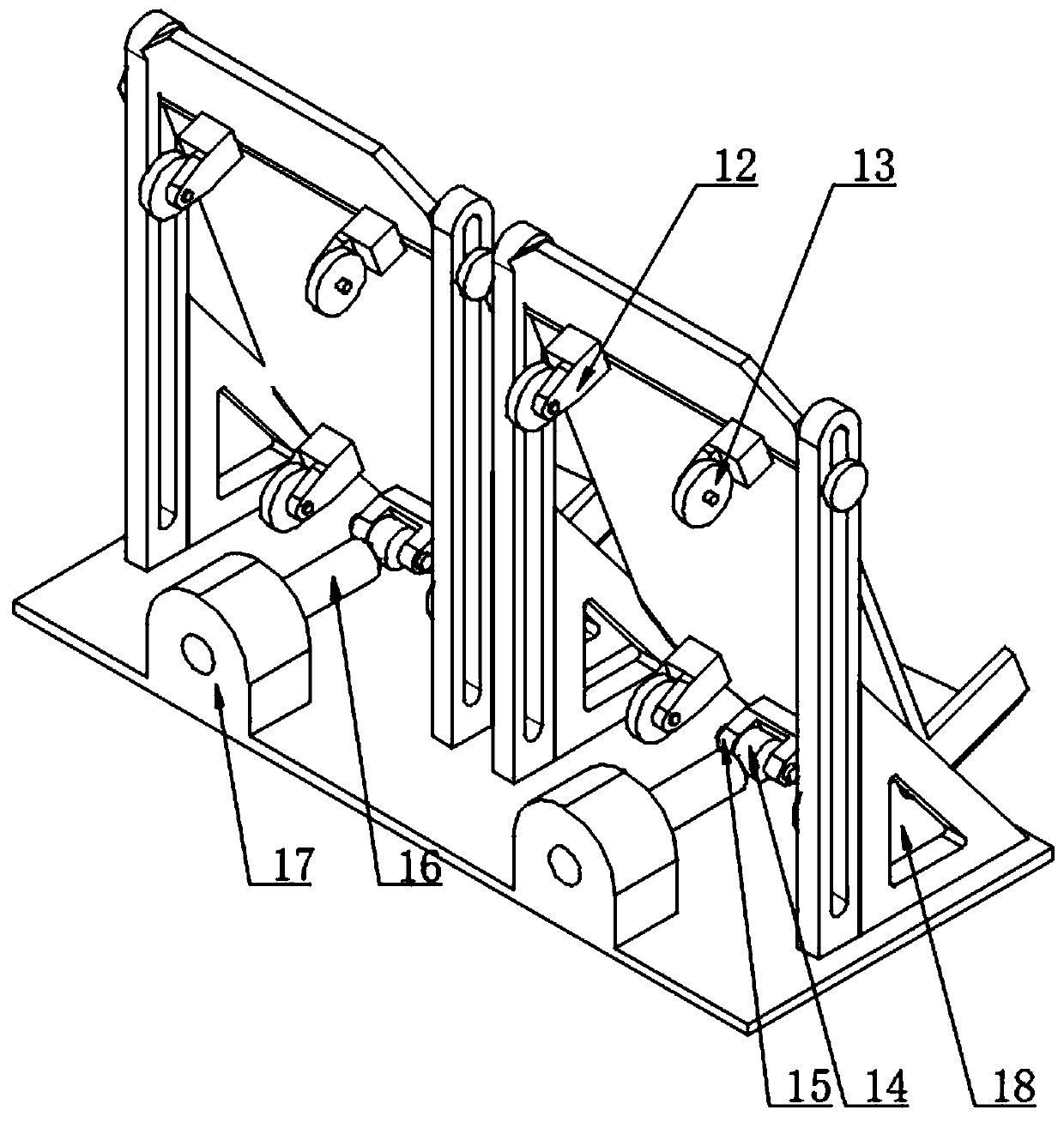 Bathroom slipper draining device