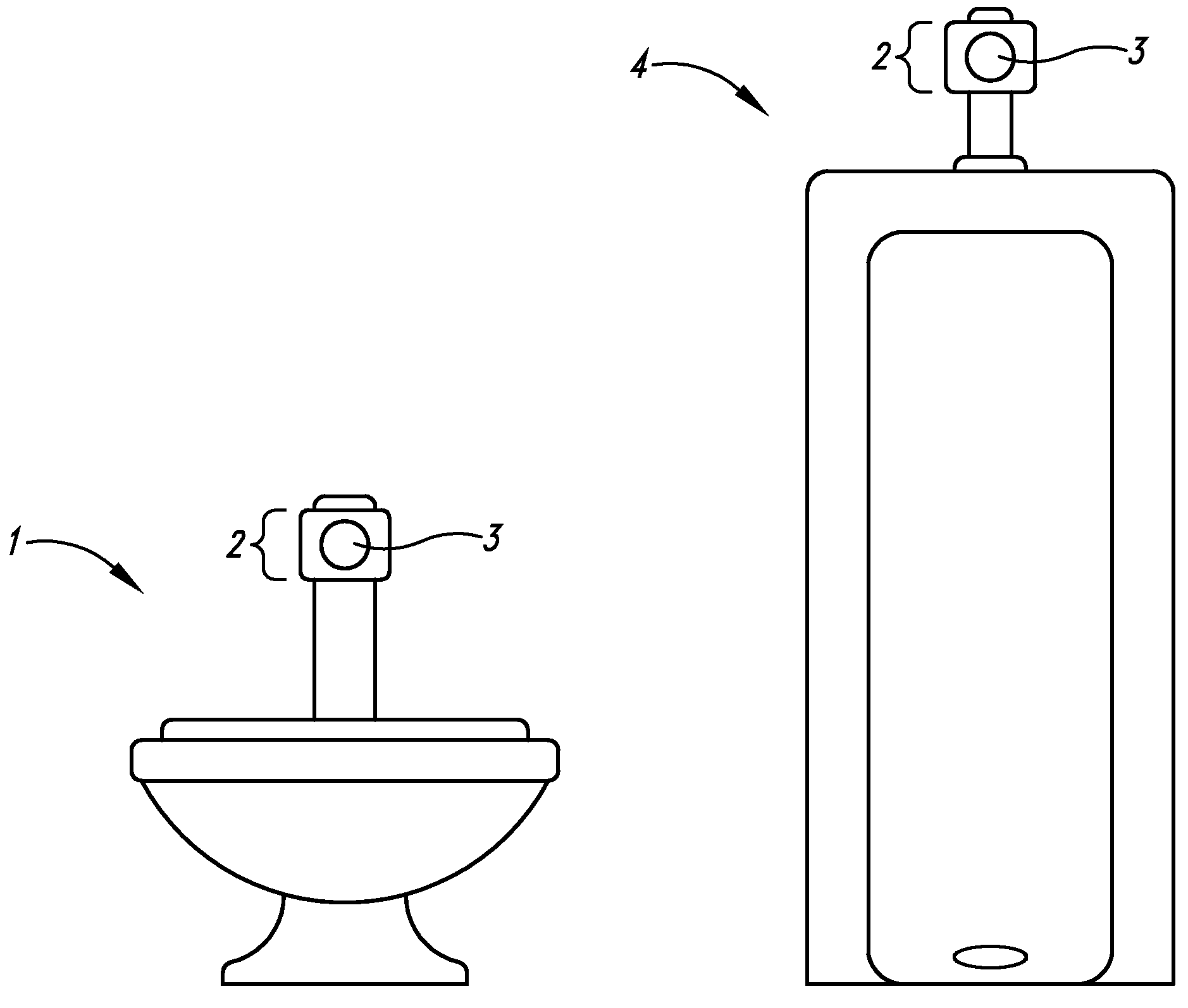 Devices, kits, and methods for temporarily stopping an automatic flushing assembly for a toilet or urinal from flushing