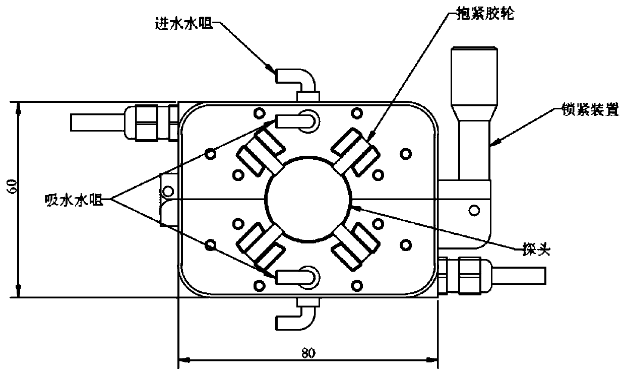 An ultrasonic phased array online testing method for the internal quality of thin-walled CFRP pipe fittings