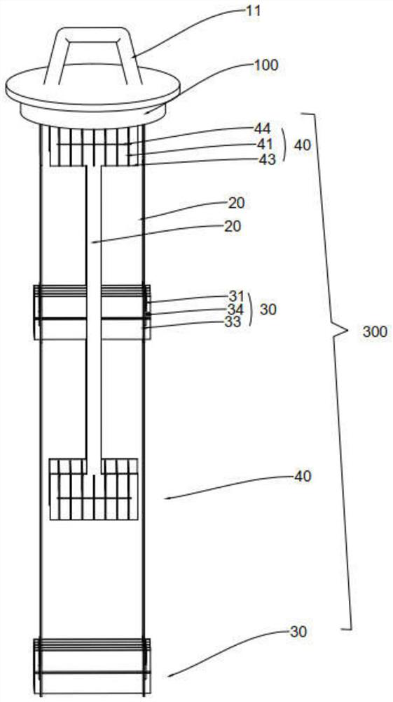 Lofting device of rocking furnace