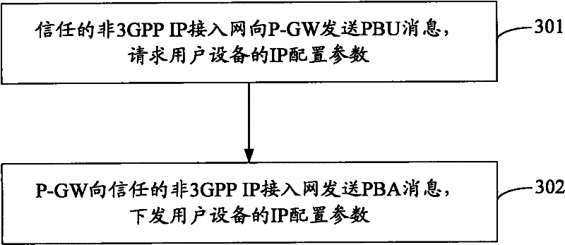 Method for obtaining IP configuration parameter and system thereof