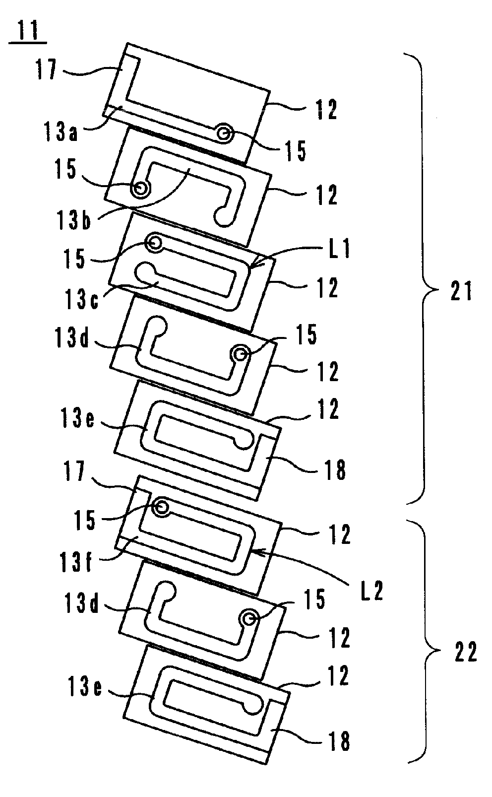 Multilayer coil component