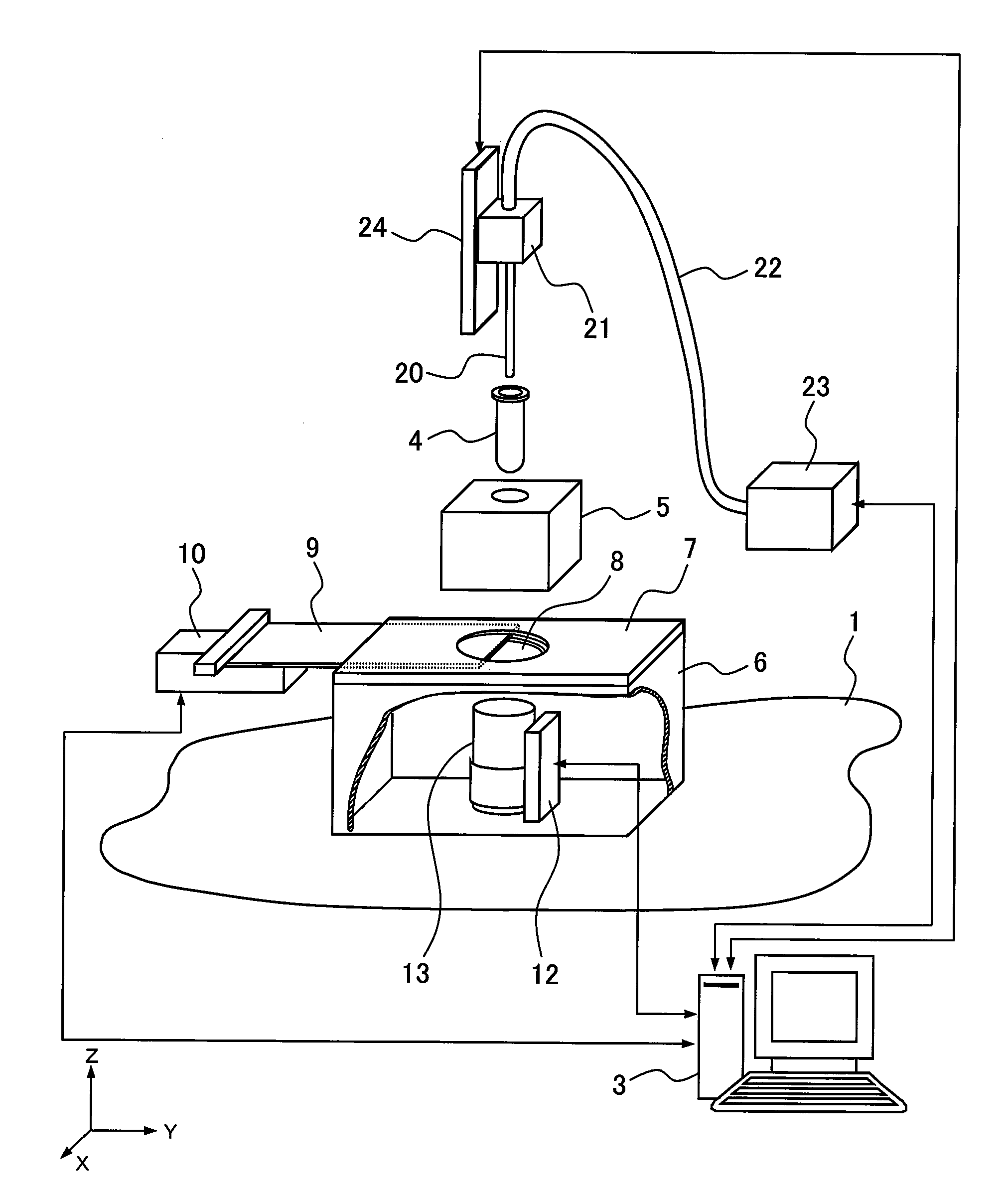 Apparatus for chemiluminescent assay and detection