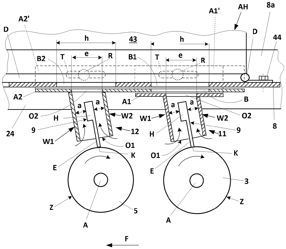 Device for cleaning roller surfaces of a drafting system device
