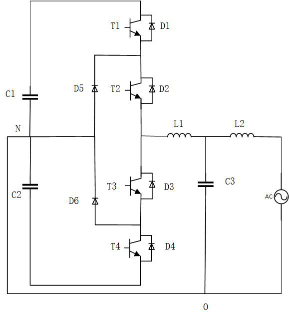 I-type three-level inverter switching tube self-checking method applied to SVG